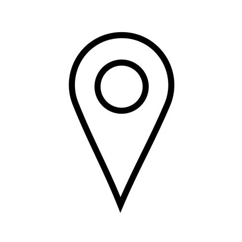 location-icon-vector